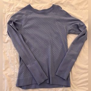 Lululemon quilted running long sleeve